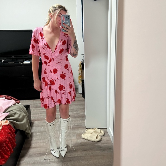 Lush Floral Dress - Picture 3 of 5